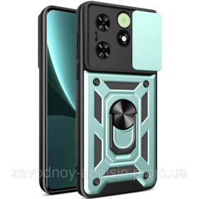 Чохли, бампера Чехлы, бампера ^/--/^ Tecno Spark 20 /--/ C Чехол противоударный Шторка (зеленый) ^_^^^ Tecno Spark 20 /--/ C Чехол протиударний Шторка (зелений) - фото фото фото