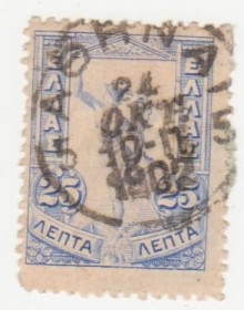 Греція Греция ^/--/^ Греция  1901 г.№  110 гашеная ^_^^^ Греція 1901 р. No 110 гашена - фото фото фото