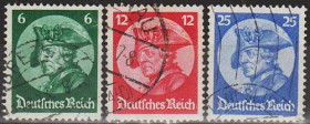 Третій Рейх (-) Третий Рейх (-) ^/--/^ 1933 - Рейх - Фрідрих Великий Mi.479-81 _40,0 € ^_^^^ 1933 - Рейх - Фридрих Великий Mi.479-81 _40,0 € - фото фото фото