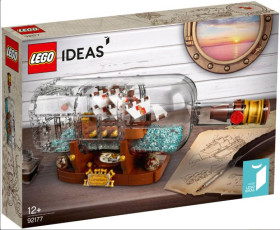 Конструктори Конструкторы ^/--/^ Конструктор Lego Ideas Корабль в бутылке 92177 (повреждена упаковка) Новый! ^_^^^ Конструктор Lego Ideas Корабель в пляшці 92177 (пошкоджена упаковка) Новий! - фото фото фото
