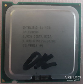 Процесори Процессоры ^/--/^ Процесор 775 сокет Intel Celeron 430 SL /--/ 9 /--/ XN 1.8 GHz 800 шина Тест ОК ^_^^^ Процессор 775 сокет Intel Celeron 430 SL /--/ 9 /--/ XN 1.8 GHz 800 шина Тест ОК - фото фото фото