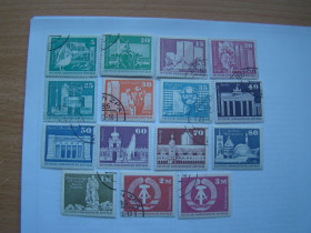 Інші країни Другие страны ^/--/^ ГДР, Михель, Германия 2010, номера марок см. в описании, Построено в ГДР   (формат 29 /--/ х /--/ 24 мм). ^_^^^ НДР, Міхель, Німеччина 2010, номери марок див. в описі, Побудовано в НДР (формат 29 /--/ х /--/ 24 мм). - фото фото фото