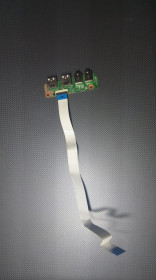 Інші комплектуючі Другие комплектующие ^/--/^ Плата розширення USB/AUDIO ноутбука Acer 7250 з шлейфом ^_^^^ Плата расширения USB/AUDIO ноутбука Acer 7250 с шлейфом - фото фото фото