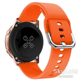 Браслети, ремінці Браслеты, ремешки ^/--/^ Ремешок силиконовый для Watch Band 22 /--/ mm Orange ^_^^^ Ремішок силіконовий для Watch Band 22 /--/ mm Orange - фото фото фото