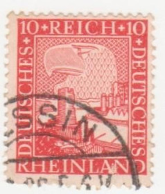 Веймарська республіка Веймарская республика ^/--/^ Германия   ( Рейх) 1925 г. №  371 гашеная ^_^^^ Німеччина (Рейх) 1925 р. No 371 гашена - фото фото фото