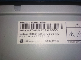 LG LG ^/--/^ Матриця плазми LG PDP /--/ 42 /--/ T /--/ 40010 ^_^^^ Матрица плазмы LG PDP /--/ 42 /--/ T /--/ 40010 - фото фото фото