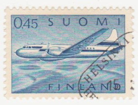 Скандинавія Скандинавия ^/--/^ Финляндия 1963 г. № 570 гашеная ^_^^^ Фінляндія 1963 р. No 570 гашена - фото фото фото