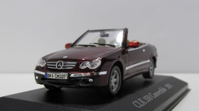: Закордонні : Зарубежные ^/--/^ Конверсия красный Mercedes-Benz CLK 350 2005, DiamonD. Перекрас, лак, детализация. 1:43 бокс. ^_^^^ Конверсія червоний Mercedes-Benz CLK 350 2005, DiamonD. Перекрас, лак, деталізація. 1:43 бокс. - фото фото фото