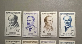 Франція Франция ^/--/^ Франция Личности 1958 ^_^^^ Франція Особистості 1958 - фото фото фото