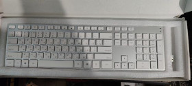Клавіатури Клавиатуры ^/--/^ Беспроводная клавиатура OfficePro SK /--/ 1500 /--/ W № 24050704 ^_^^^ Бездротова клавіатура OfficePro SK /--/ 1500 /--/ W No 24050704 - фото фото фото