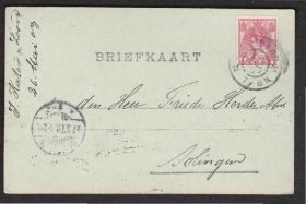 Європа Европа ^/--/^ Нидерланды 1903 ПОЧТОВАЯ КАРТОЧКА С НАКЛЕЕННОЙ МАРКОЙ СТАНДАРТ ЦЕЛЬНАЯ ВЕЩЬ ПОЧТОВЫЙ ДОКУМЕНТ ^_^^^ Нідерланди 1903 р. Поважна картка з наклеєною Маркою Стандарт Цільна Реч Поштовий Документ - фото фото фото