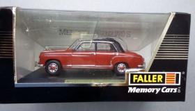 : Закордонні : Зарубежные ^/--/^ Mercedes-Benz 220 S  (Ponton) Faller Memory Cars 1:43 ^_^^^ Mercedes-Benz 220 S (Ponton) Faller Memory Cars 1:43 - фото фото фото