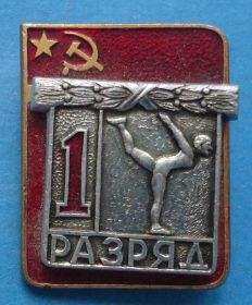 Спортивні Спортивные ^/--/^ 1 разряд гимнастика ЭПРК накладной ^_^^^ 1 розряд гімнастика ЕПРК накладної - фото фото фото