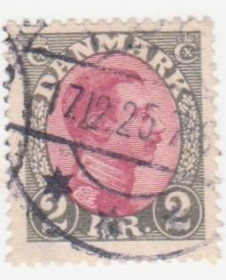 Скандинавія Скандинавия ^/--/^ Дания 1925 г..№ 152 гашеная ^_^^^ Данія 1925 р. No 152 гашена - фото фото фото