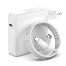 Адаптери живлення Адаптеры питания ^/--/^ Блок питания для Apple MacBook 87 /--/ W Type-C + кабель питания Type-C - Type-C ^_^^^ Apple MacBook 87 /--/ W Type-C + кабель живлення Type-C - Type-C - фото фото фото