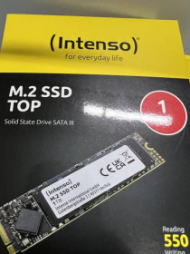 Жорсткі диски Жесткие диски ^/--/^ SSD накопитель Intenso TOP 1 /--/ TB M.2 SATAIII TLC (3832460) Новый! ^_^^^ Жорсткий диск (SSD) Intenso Top, M.2, 1 TB SATA III НОВИЙ!!! - фото фото фото