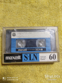 Касети Кассеты ^/--/^ Б/У Аудио кассетa MAXELL S-LN 60 ^_^^^ Б/У Аудіо касета MAXELL S-LN 60 - фото фото фото