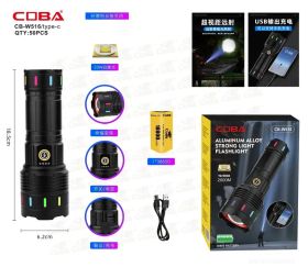 Ліхтарі, ліхтарики Фонари, фонарики ^/--/^ Аккумуляторный ручной фонарь Coba Cb-w /--/ 516 ^_^^^ Акумуляторний ручний ліхтар Coba Cb-w /--/ 516 - фото фото фото