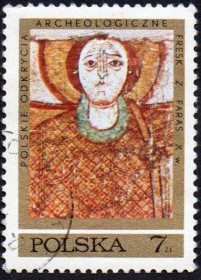 Польща Польша ^/--/^ Польща 1971 - Фрескі з Фаросу  (Г) ^_^^^ Польша 1971 — Фрески из Фароса (Г) - фото фото фото