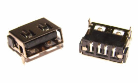 Порти, роз'єми Порты, разъемы ^/--/^ Гнездо USB монтажное ^_^^^ Гніздо USB монтажне - фото фото фото