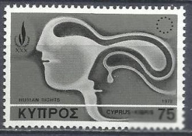 Інші країни Другие страны ^/--/^ Кипр 1978 Европа права человека 1 /--/ м. ^_^^^ Кіпр 1978 Європа права людини 1 /--/ м. - фото фото фото