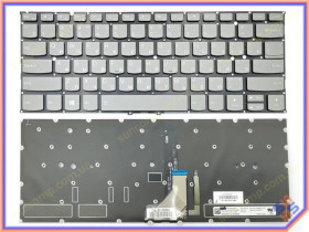 Клавіатури Клавиатуры ^/--/^ Клавиатура для Lenovo Yoga 920-13 /--/ IKB, Yoga 6 pro, Flex Pro-13 /--/ IKB (RU Gray с подсветкой) ^_^^^ Клавіатура для Lenovo Yoga 920-13 /--/ IKB, Yoga 6 pro, Flex Pro-13 /--/ IKB (RU Gray з підсвічуванням) - фото фото фото
