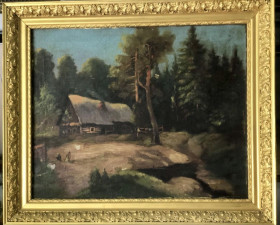 Картини, Гравюри, Живопис та Графіка Картины, Гравюры, Живопись и Графика ^/--/^ Європа. Перша половина 20 ст. Підписна робота, автор невідомий. ^_^^^ Европа. Первая половина 20 в. Подписная работа, автор неизвестн. - фото фото фото