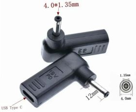 Інше Другое ^/--/^ Переходник PD (Power Delivery) триггер 18-20 /--/ v Type-C (female) (max 5 /--/ a, 100 /--/ w) на 4.0 /--/ x /--/ 1.35 /--/ mm з USB Typ - фото фото фото