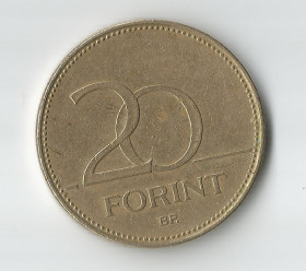Угорщина Венгрия ^/--/^ Венгрия 20 форинтов 1993 г. ^_^^^ Угорщина 20 форинтів 1993 р. - фото фото фото
