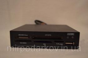Інше Другое ^/--/^ Кардридер ВСЕ-В-ОДНОМ, внутренний 3,5'' ^_^^^ Кардрідер ВСЕ-В-ОДНОМ, внутрішній 3,5' - фото фото фото