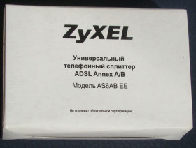Адаптери Адаптеры ^/--/^ Якісний телефонний сплітер ADSL ZyXEL модель AS /--/ 6 /--/ AB EE ^_^^^ Качественный телефонный сплитер ADSL ZyXEL модель AS /--/ 6 /--/ AB EE - фото фото фото