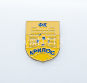 Спортивні Спортивные ^/--/^ значок футбол Украина -ФК Крилос,  Ивано-Франковская область. ^_^^^ значок футбол Україна -ФК Крилос, Івано-Франківська область. - фото фото фото