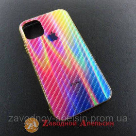 Чохли, бампера Чехлы, бампера ^/--/^ IPhone 11 разноцветный чехол Carbon laser ^_^^^ IPhone 11 різнокольоровий чохол Carbon laser - фото фото фото