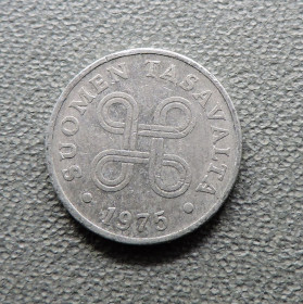Фінляндія Финляндия ^/--/^ Финляндия Фінляндія 1 пенни 1975 ^_^^^ Финляндия Финляндия 1 пенны 1975 - фото фото фото