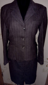 Костюми Костюмы ^/--/^ Коричневий костюм полоска N&amp;B Classic р /--/ 42 ^_^^^ Коричневый костюм полоска N&amp;B Classic р /--/ 42 - фото фото фото