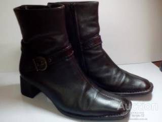 Черевики Ботинки ^/--/^ ДЕМИСЕЗОННЫЕ КОЖАНЫЕ БОТИНКИ НА КАБЛУКАХ LEDER LEATHERCUIR PIEL ^_^^^ ДЕМІСЕЗОННІ КОЖАНІ БОТІНКИ НА КАБЛУКАХ LEDER LEATHERCUIR PIEL - фото фото фото