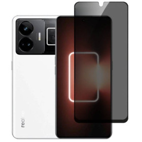Чохли, бампера Чехлы, бампера ^/--/^ Захисне скло Fiji Privacy для Realme GT /--/ 3 антишпигун Anti-peeping повна проклейка чорний ^_^^^ Защитное стекло Fiji Privacy для Realme GT /--/ 3 антишпион Anti-peeping полная проклейка черный - фото фото фото