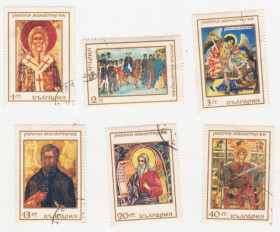 Балканський півострів Балканский полуостров ^/--/^ Болгария 1968 г № 1851‑1856 гашеная серия ^_^^^ Болгарія 1968 р No 1851-1856 гашена серія - фото фото фото