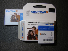 Акумулятори Аккумуляторы ^/--/^ Аккумулятор Craftmann для Sony-Ericsson K /--/ 790 /--/ i K /--/ 800, K /--/ 810 /--/ i, V /--/ 800, W /--/ 850 /--/ i, W /--/ 900 /--/ i, W /--/ 950 /--/ i            (BST-33) ^_^^^ Акумулятор Craftmann для Sony-Ericsson K /--/ 790 /--/ i K /--/ 800, K /--/ 810 /--/ i, V /--/ 800, W /--/ 850 /--/ i, W /--/ 900 /--/ i, W /--/ 950 /--/ i (BST-33) - фото фото фото