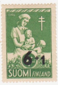 Скандинавія Скандинавия ^/--/^ Финляндия 1947 г. № 343 ** ^_^^^ Фінляндія 1947 No 343 ** - фото фото фото