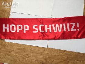 Аксесуари Аксессуары ^/--/^ Шарф с символикой футбольного клуба.ALLEZ LA SUISSE. HOPP SCHWIIZ. Швейцария. ^_^^^ Шарф з символікою футбольного клубу ALLEZ LA SUISSE Hopp SCHWIIZ. Швейцарія. - фото фото фото