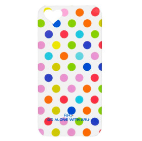 Чохли, сумки Чехлы, сумки ^/--/^ Чехол ARU для iPhone 5/5 /--/ S/5 /--/ SE Cutie Dots White/Mix Color ^_^^^ ARU для iPhone 5/5 /--/ S/5 /--/ SE Cutie Dots White/Mix Color - фото фото фото