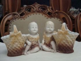 Статуетки, Скульптури, Фігурки, Фарфор Статуэтки, Скульптуры, Фигурки, Фарфор ^/--/^ Антикварные Парные Статуэтки 19 Век Дети Фарфор Германия ^_^^^ Антикварні Парні статуетки 19 Століття Діти Фарфор Німеччина - фото фото фото