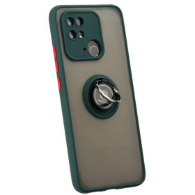 Чохли, бампера Чехлы, бампера ^/--/^ Чохол Fiji Colorframe для Xiaomi Redmi 10 /--/ C матовий бампер з кільцем підставкою Green ^_^^^ Чехол Fiji Colorframe для Xiaomi Redmi 10 /--/ C матовый бампер с кольцом подставкой Green - фото фото фото