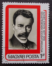 Угорщина Венгрия ^/--/^ Венгрия 1977 г - 100 лет со дня рождения Эрвина Сабо ^_^^^ Угорщина 1977 р - 100 років від дня народження Ервіна Сабо - фото фото фото