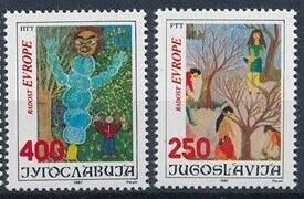 Інше Другое ^/--/^ Югославия Европа Детский рисунок 1987 ^_^^^ Югославія Європа Дитячий малюнок 1987 - фото фото фото
