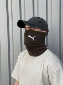 Зимові головні убори Зимние головные уборы ^/--/^ Баф флисовый хаки Puma ^_^^^ Баф флісовий хакі Puma - фото фото фото