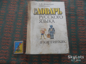 Видання - р. Издания - гг. ^/--/^ Л.Живицкая    Словарь русского языка в картинках    1988 г. ^_^^^ Л.Живицька Словник російської мови в картинках 1988 р. - фото фото фото