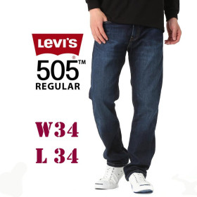 Чоловічі Мужские ^/--/^ Levis 505 Regular Fit 00505-2195 original джинси чоловічі W /--/ 34 /--/ L /--/ 34, нові ^_^^^ Levis 505 Regular Fit 00505-2195 original джинсы мужские W /--/ 34 /--/ L /--/ 34, новые - фото фото фото