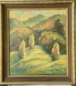 Картини, Гравюри, Живопис та Графіка Картины, Гравюры, Живопись и Графика ^/--/^ В. Беца.  «Під вечір». ^_^^^ В. Беца. «Под вечер». - фото фото фото